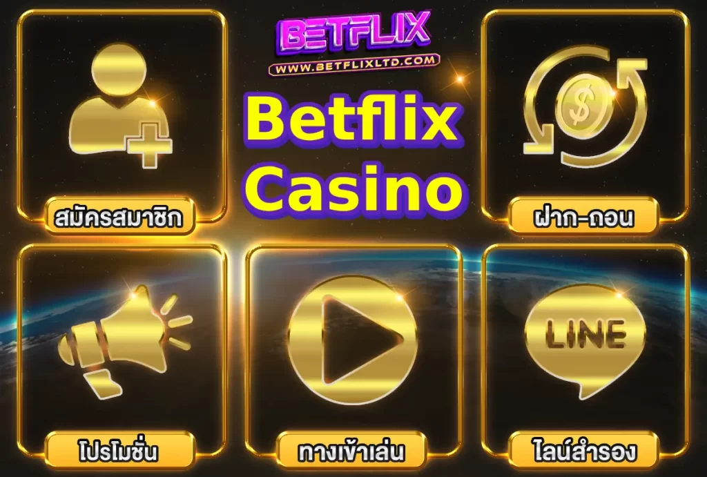 การบริการลูกค้าที่ Betflix Casino